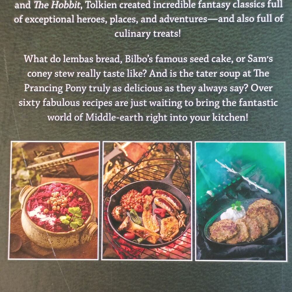 The Unofficial Lord of the Rings Cookbook 2020 Hardcover Book - Picture 9 of 9